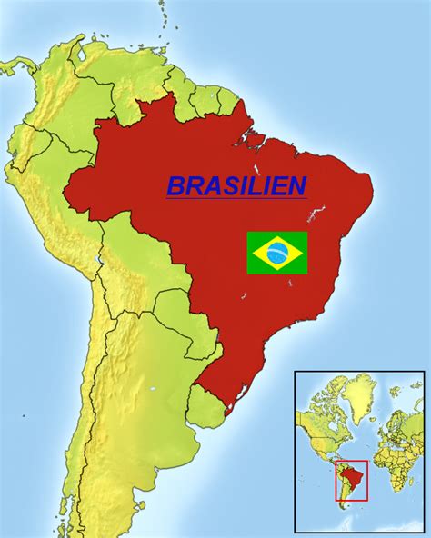 in welchem land liegt brasilien